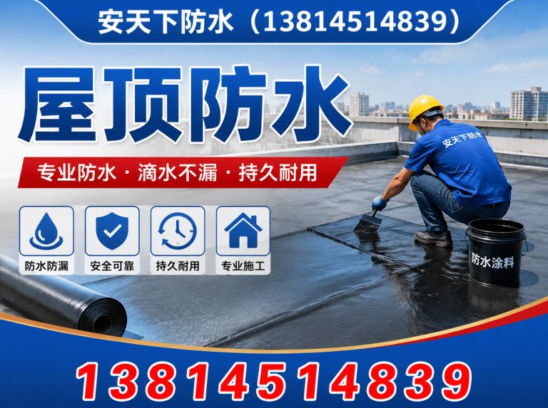 玄武区安天下防水展示图